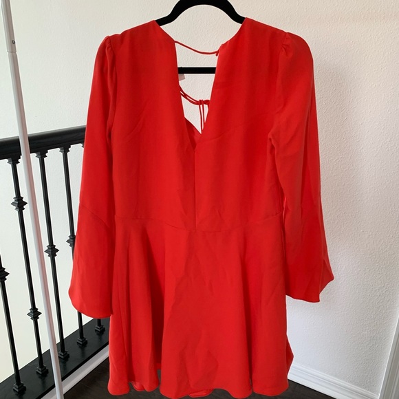 Sam Edelman Coral Bell Sleeve Dress NWT - Picture 8 of 10